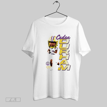 Original Caden Durham Lsu Tigers Caricature Long Sleeve Retro Style