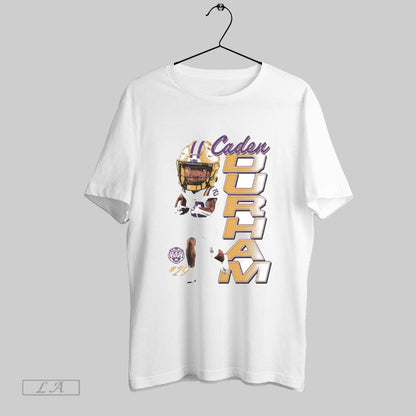 Original Caden Durham Big Head Caricature Lsu Tigers Hoodie Designer