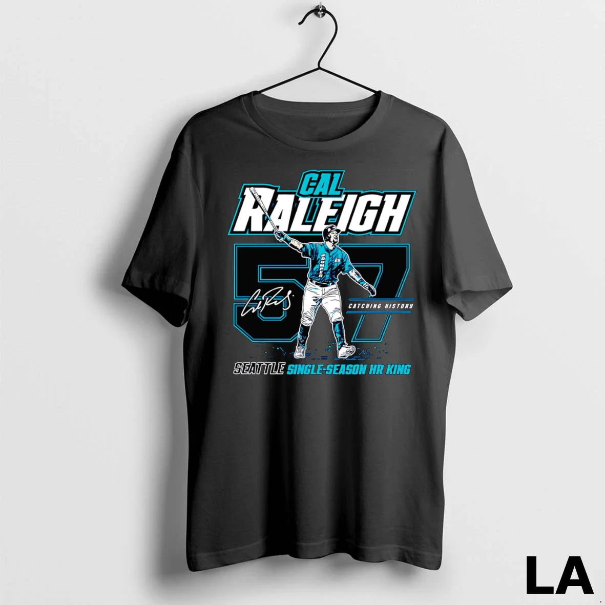 Original Cal Ralegh Seattle Home Run Record TShirt Stylish Merch