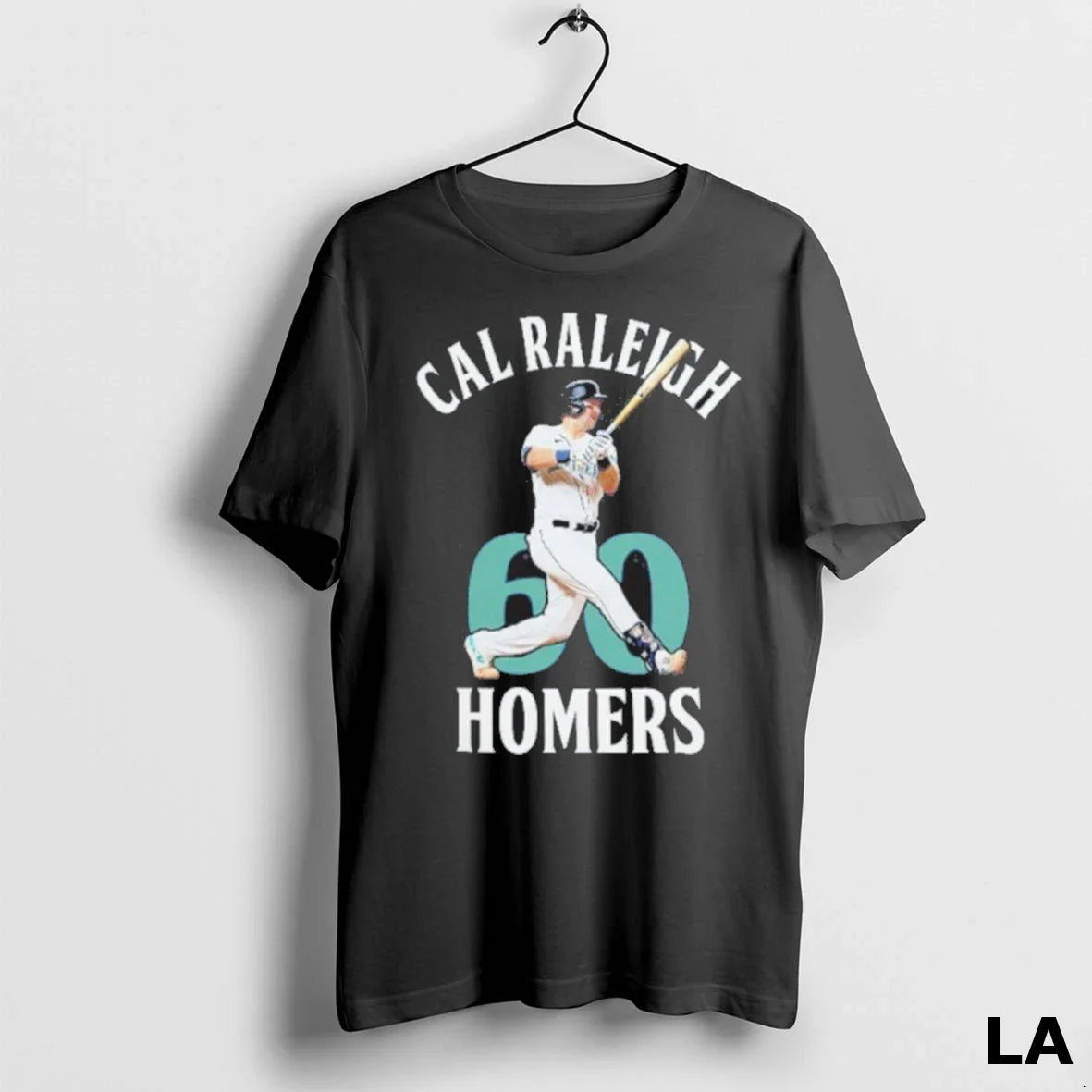 Original Cal Raleigh 60 Home Runs Seattle Mariners 2025 Al West