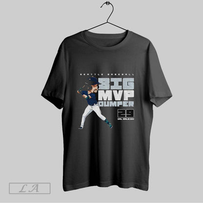 Original Cal Raleigh Cartoon Big Dumper Seattle Baseball Mvp Mlb Tee