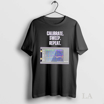 Original Calibrate Sweep Repeat Nanovna Tank Top Retro Design