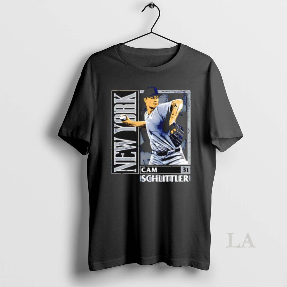 Original Cam Schlittler New York Yankees Card Shirt Authentic Design