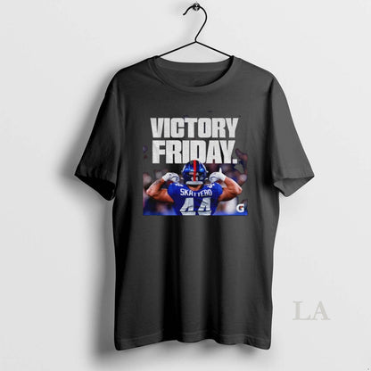 Original Cam Skattebo New York Giants Victory Friday Sweatshirt