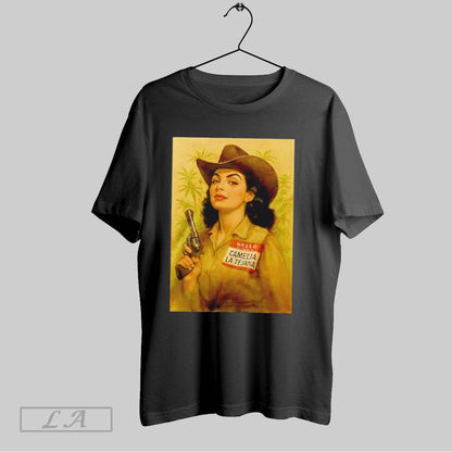 Original Camelia La Tejana Cowgirl TShirt Exclusive Outfit