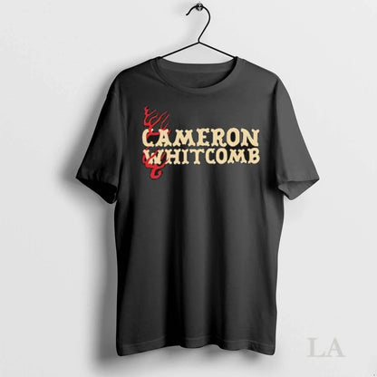 Original Cameron Whitcomb Medusa Black Ladies Tee Exclusive Design