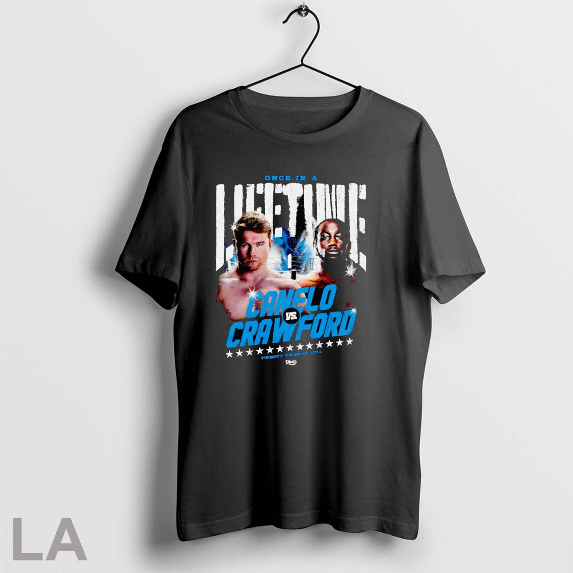 Original Canelo Vs Crawford Once Lifetime Event Tee Exclusive Art