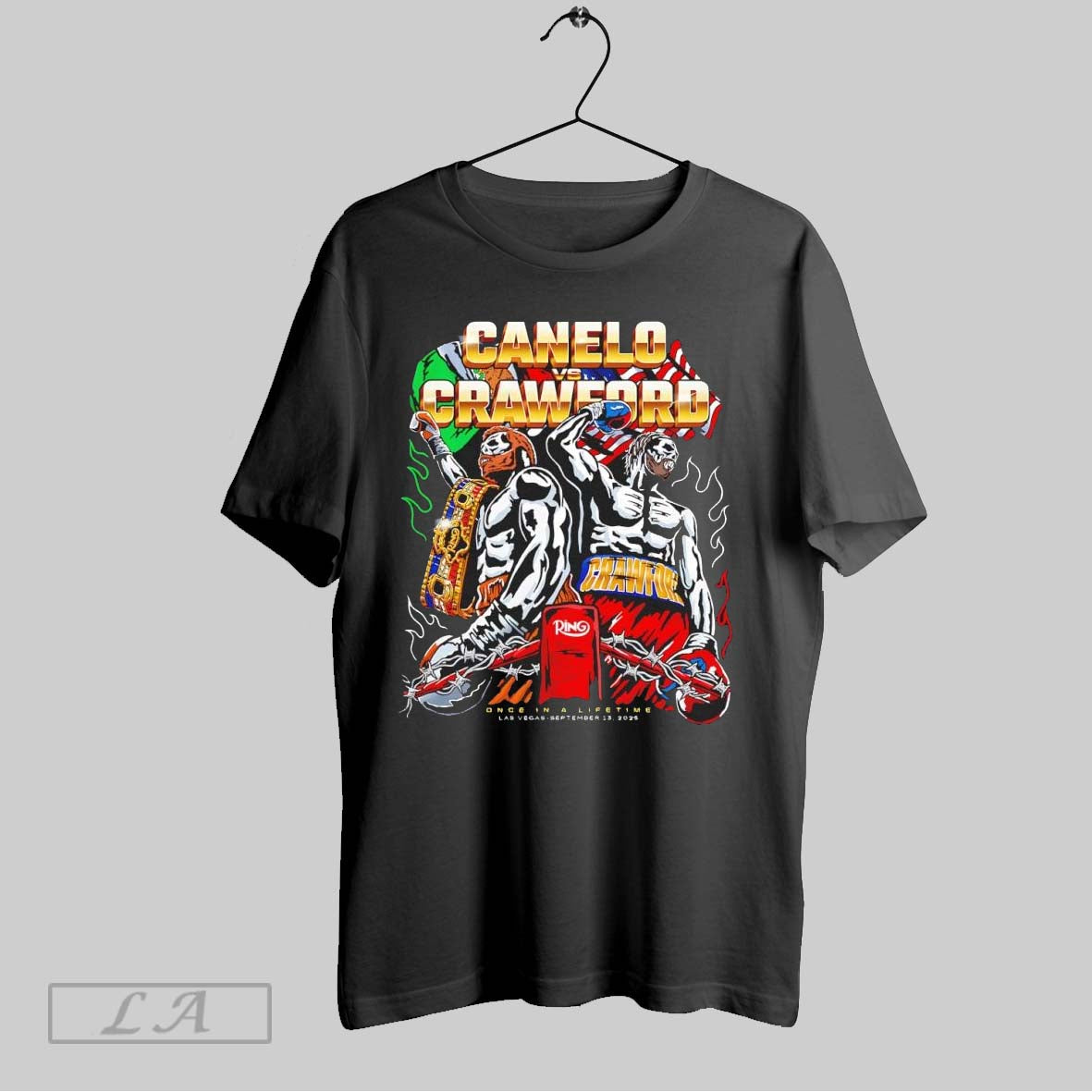 Original Canelo Vs Crawford Once Lifetime Las Vegas 2025 Sweatshirt