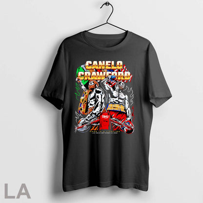 Original Canelo Vs Crawford Warren Lotas Once Lifetime TShirt Modern