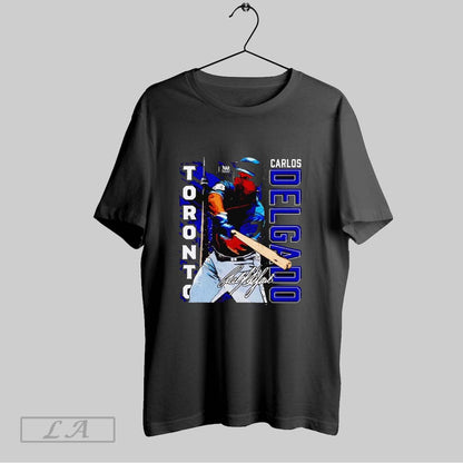 Original Carlos Delgado Toronto Swing Signature Tank Top Authentic