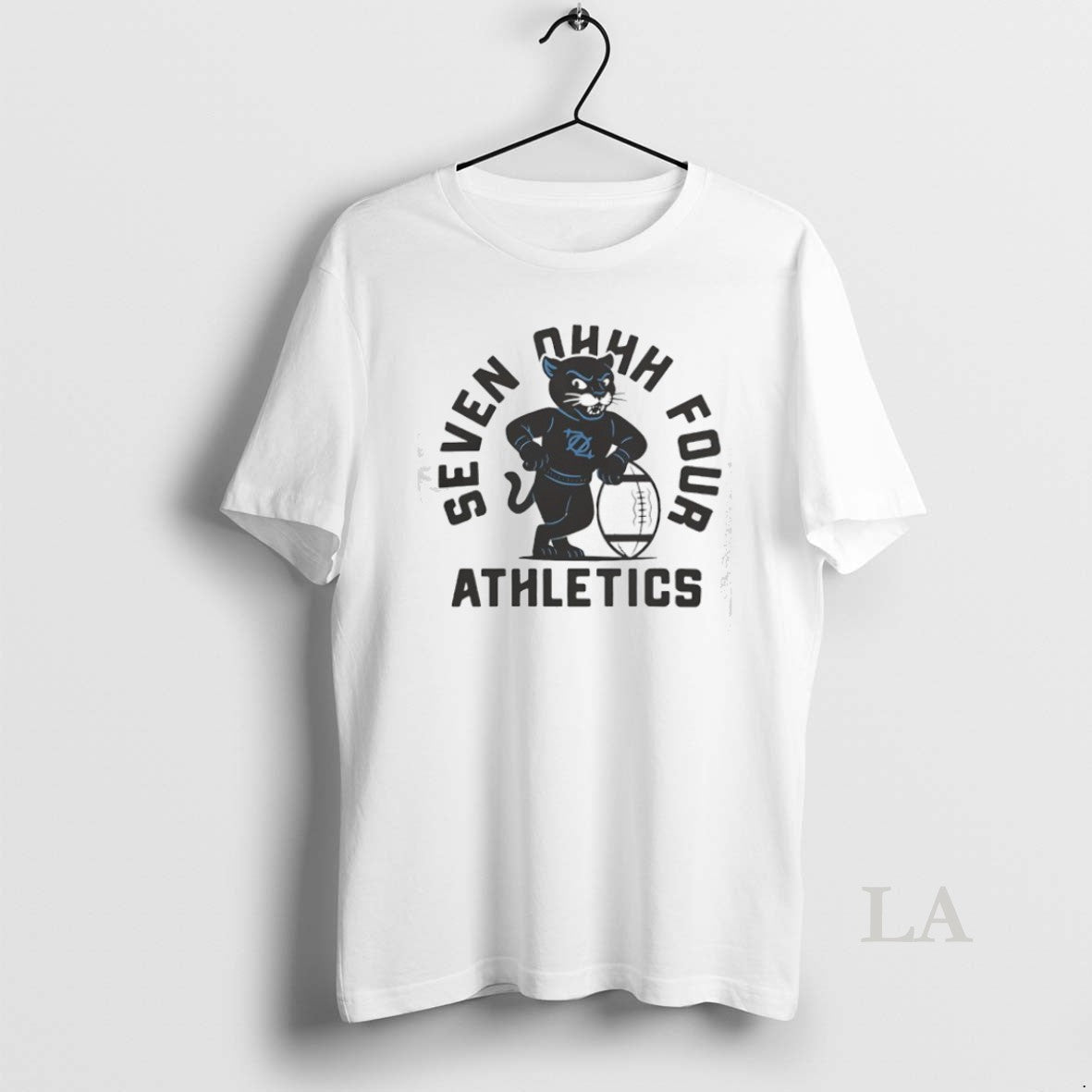 Original Carolina Panthers Football Seven Ohhh Four Athletics TShirt