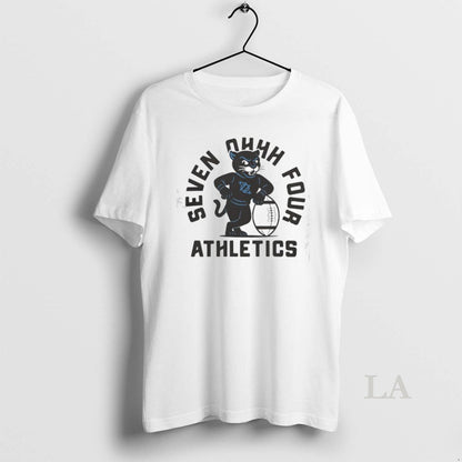 Original Carolina Panthers Football Seven Ohhh Four Athletics TShirt