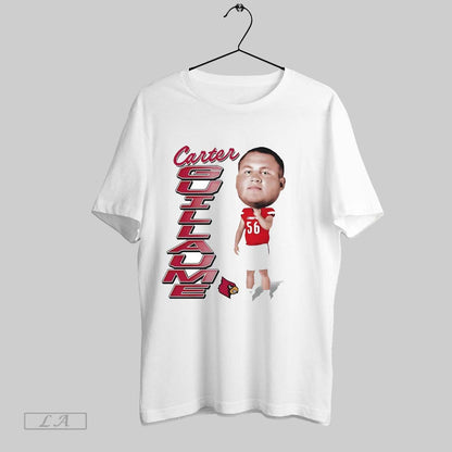 Original Carter Guillaume Big Head Caricature Long Sleeve Authentic