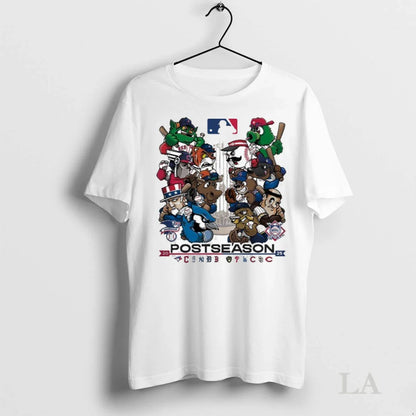 Original Cartoon Showdown Playoff Teams 2025 Mlb Postseason Mascot