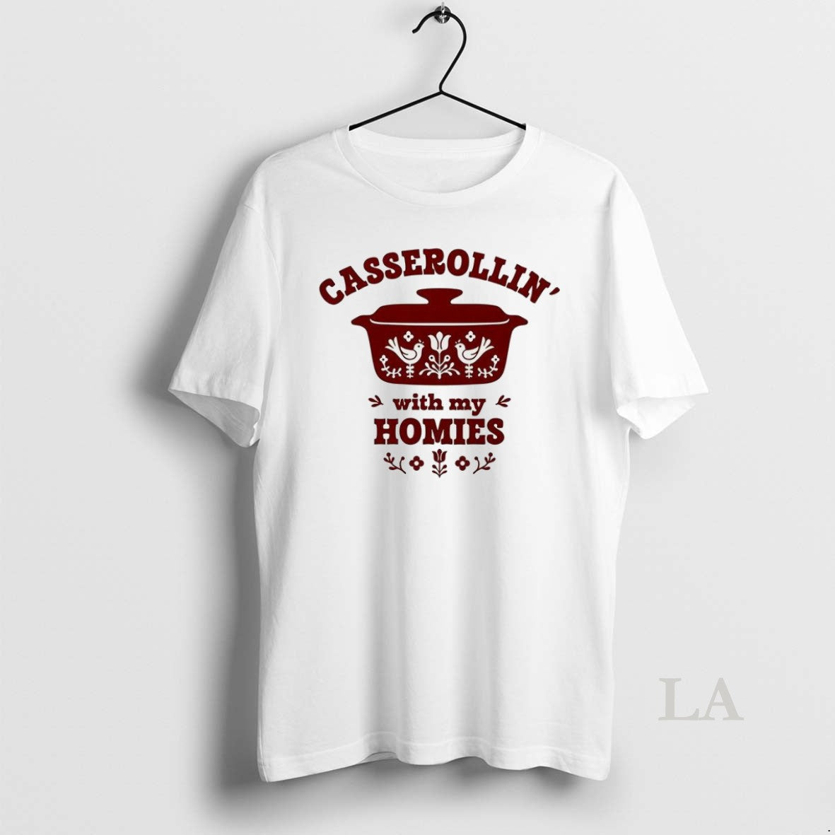 Original Casserollin My Homies Cruisin Amish Pyrex Casserole Meme Tee