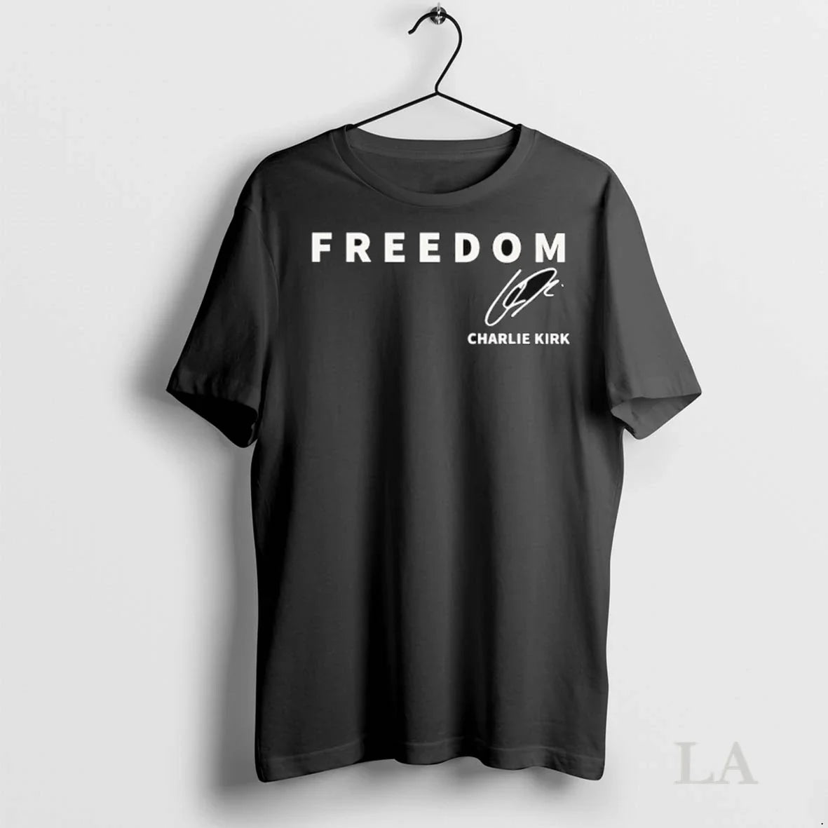 Original Cassie Clark Freedom Signature Charlie Kirk Ladies Long