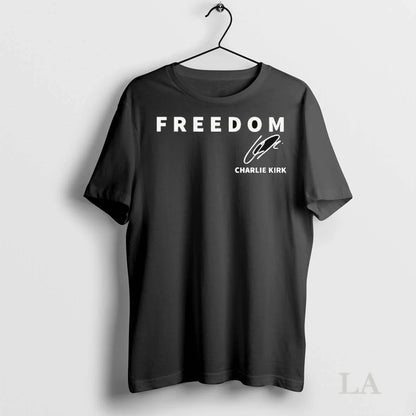 Original Cassie Clark Freedom Signature Charlie Kirk Ladies Long