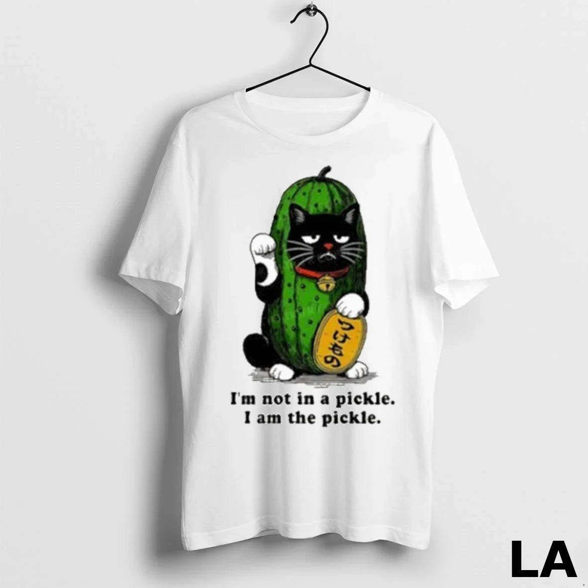 Original Cat Im Not Pickle I Am Pickle TShirt Exclusive Apparel