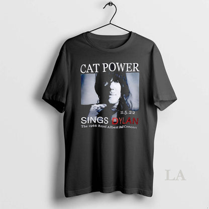 Original Cat Power Sings Dylan 1966 Royal Albert Hall Concert TShirt