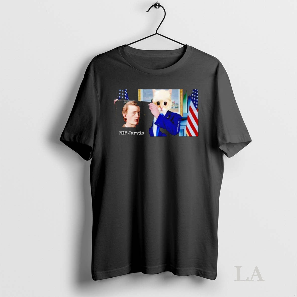 Original Cat Trump Rip Jarvis Edvard Munch Tee Designer Gift