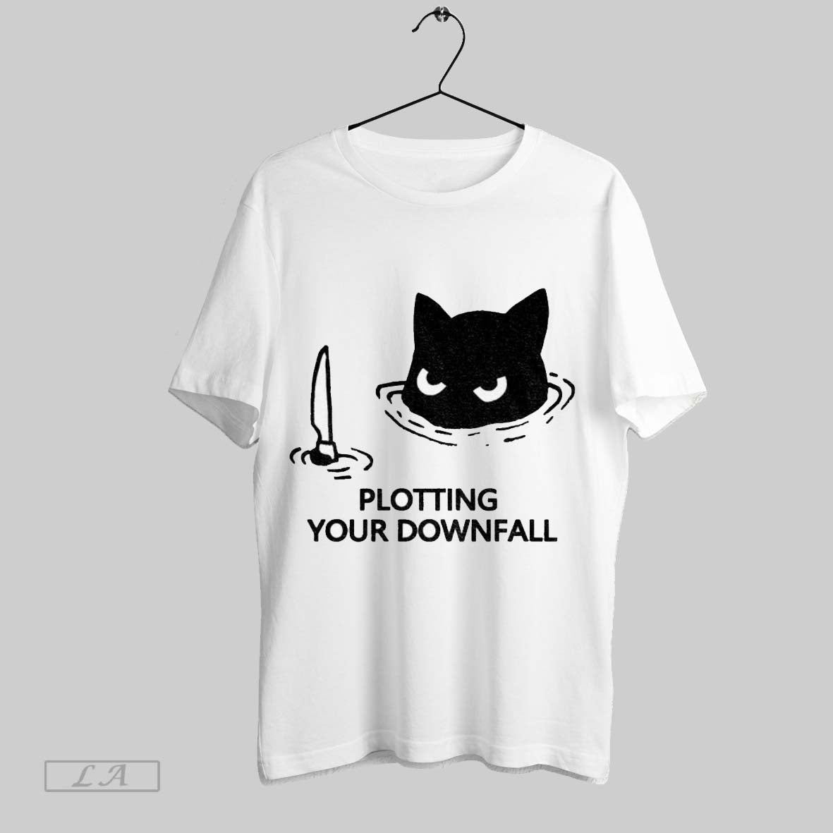 Original Cat Planning Something Bad Plotting Your Downfall Tank Top
