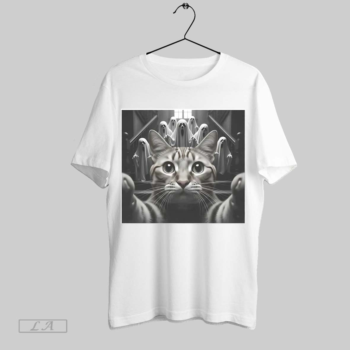 Original Cat Selfie Ghosts Halloween Hoodie Trendy Apparel