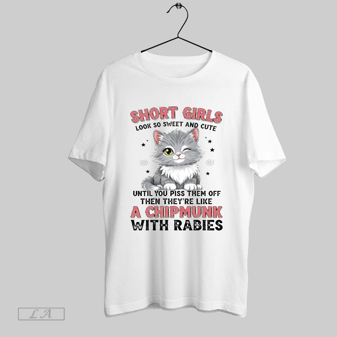 Original Cat Short So Sweet And Chipmunk Rabies Shirt Trendy Style