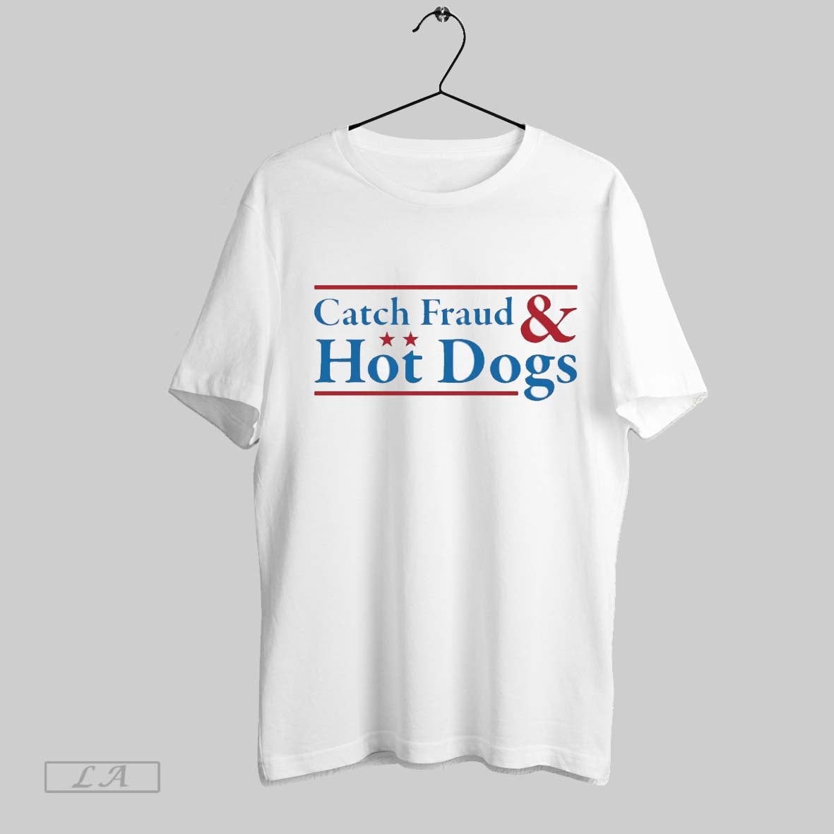 Original Catch Fraud And Hot Dogs Logo TShirt Designer Art