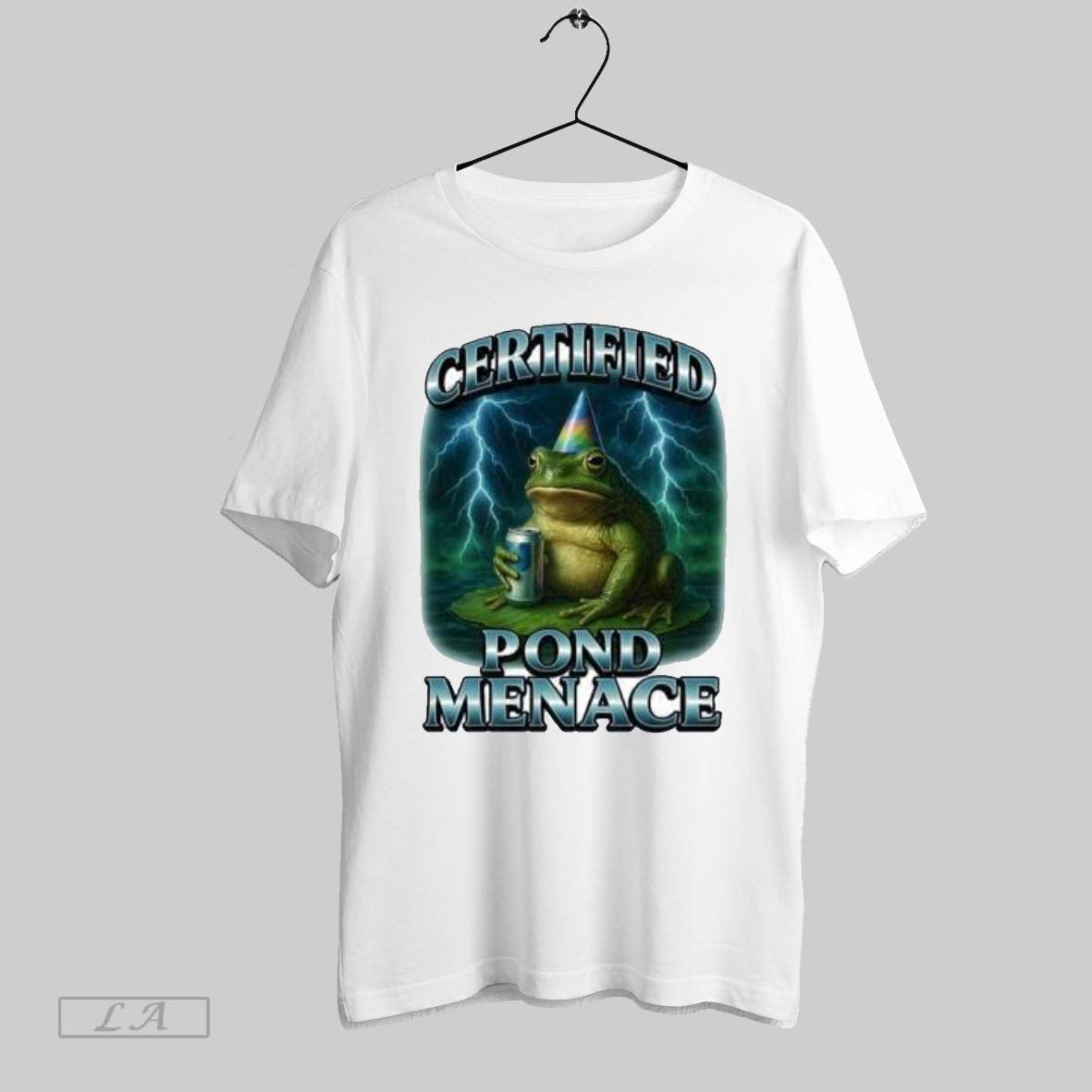 Original Certified Pond Menace Bullfrog Hoodie Stylish Design