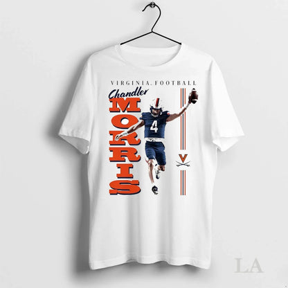 Original Chandler Morris Illustrated Virginia Cavaliers Hoodie Modern
