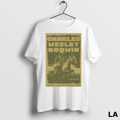 Original Charles Wesley Godwin Wichita Tour Sept 25 2025 Tour Tank