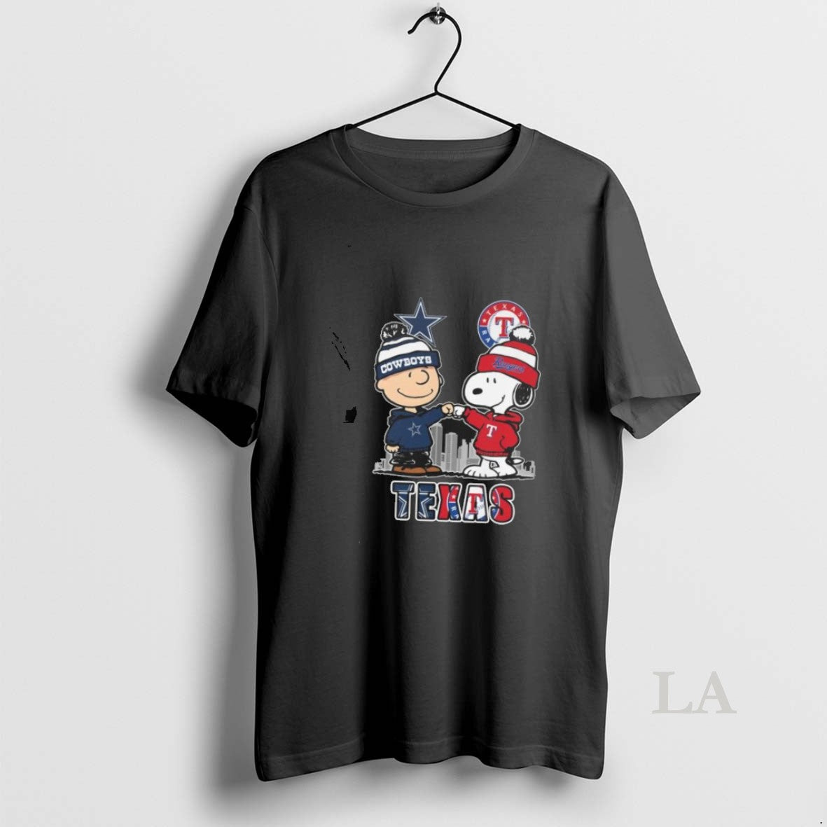 Original Charlie Brown Dallas Cowboys X Snoopy Texas Rangers 2025