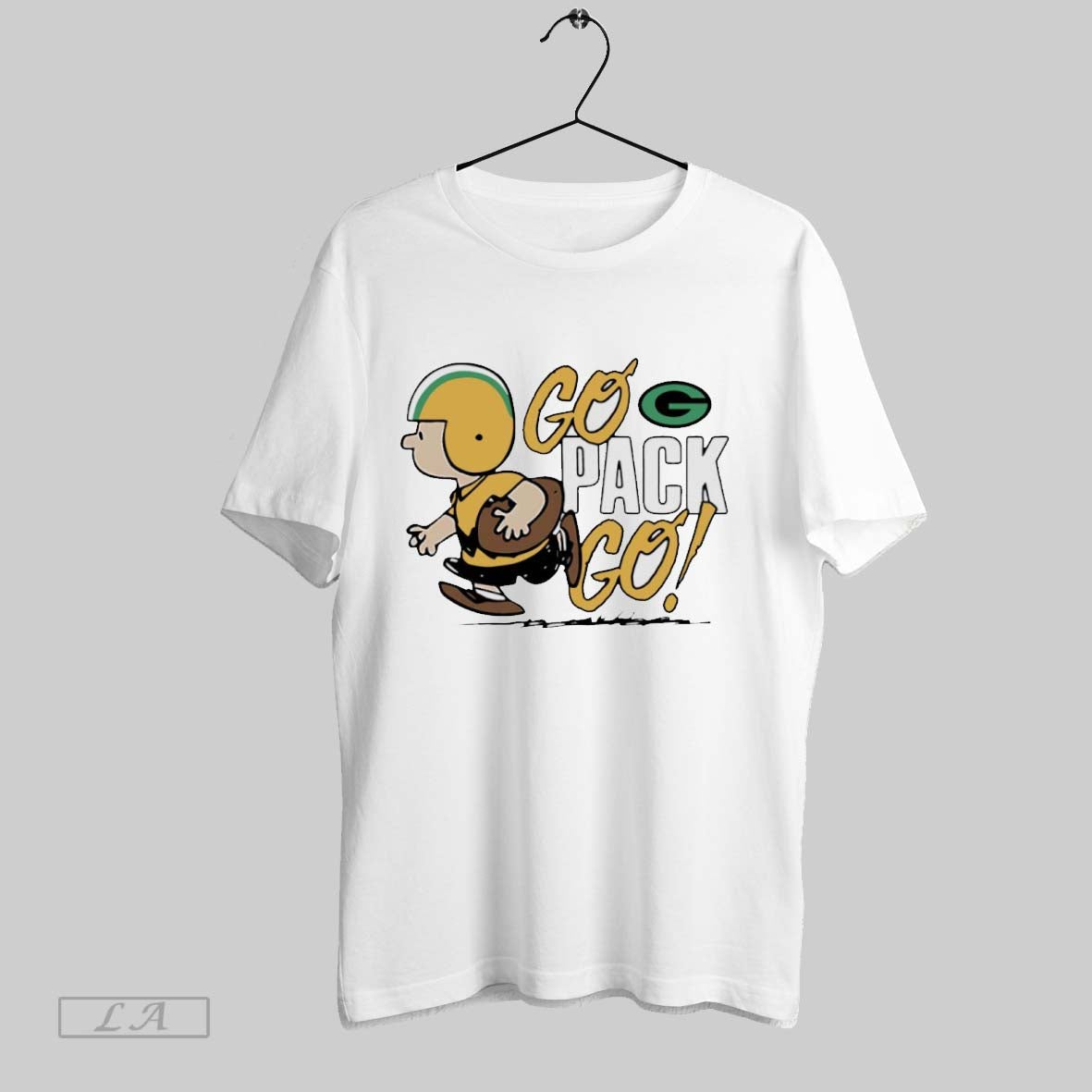 Original Charlie Brown Packers Go Pack Go TShirt Designer Collection
