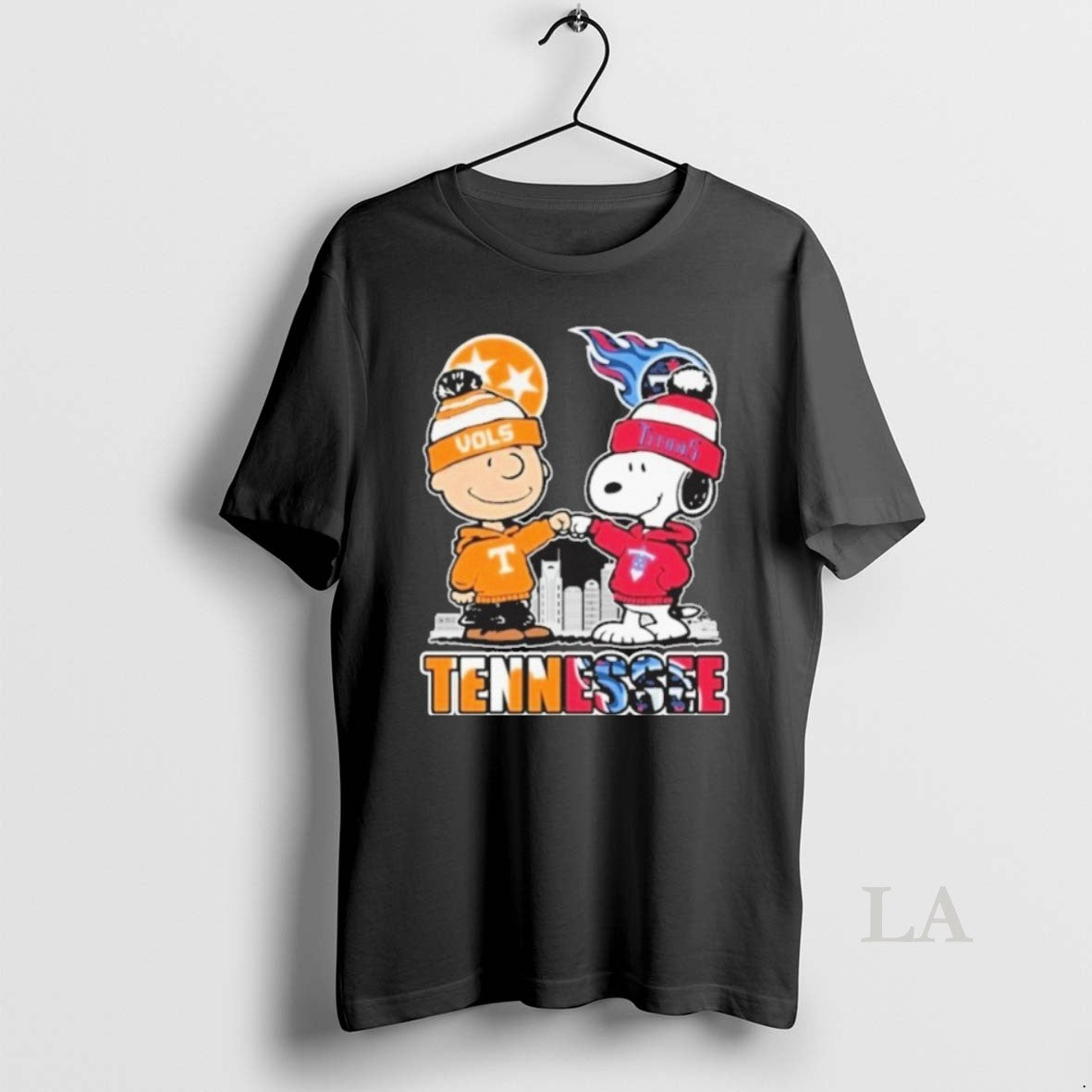 Original Charlie Brown Tennessee Volunteers X Snoopy Tennessee Titans