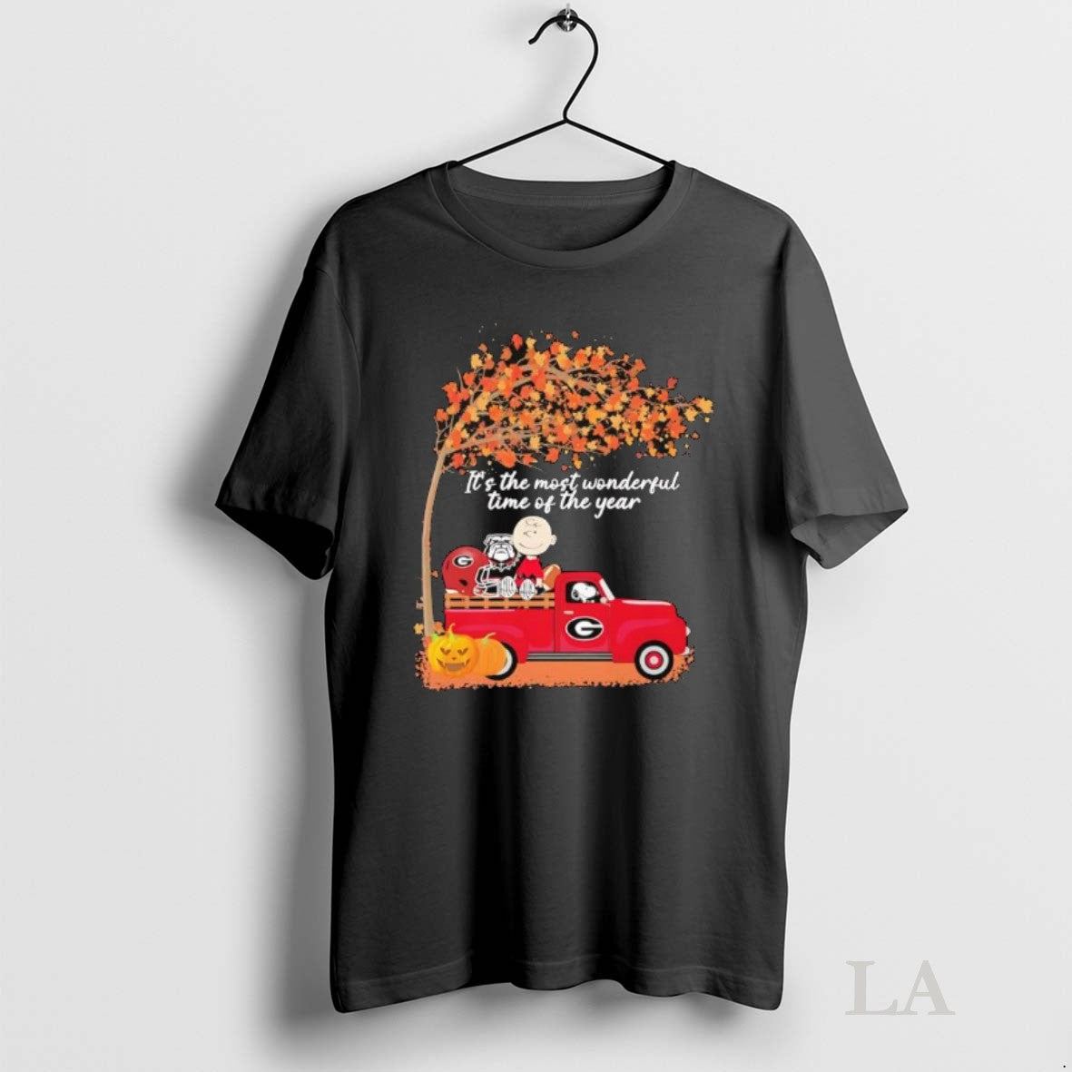 Original Charlie Brown And Snoopy Truck Georgia Bulldogs Its Great