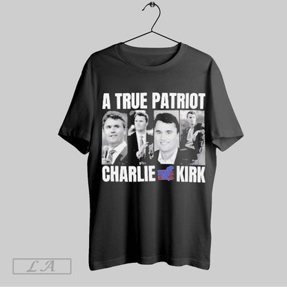 Original Charlie Kirk True Patrio TShirt Elegant Collection