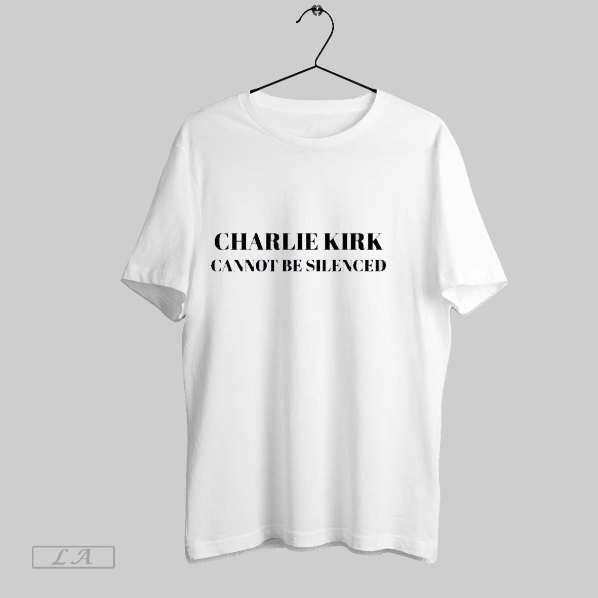 Original Charlie Kirk Cannot Be Silenced Shirt Elegant Art