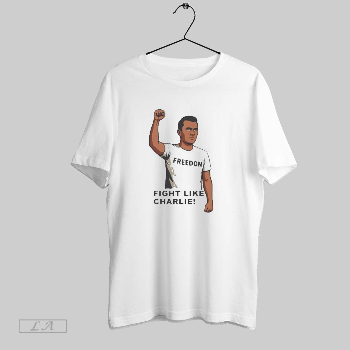 Original Charlie Kirk Fight Like Freedom 2025 TShirt Authentic Gift