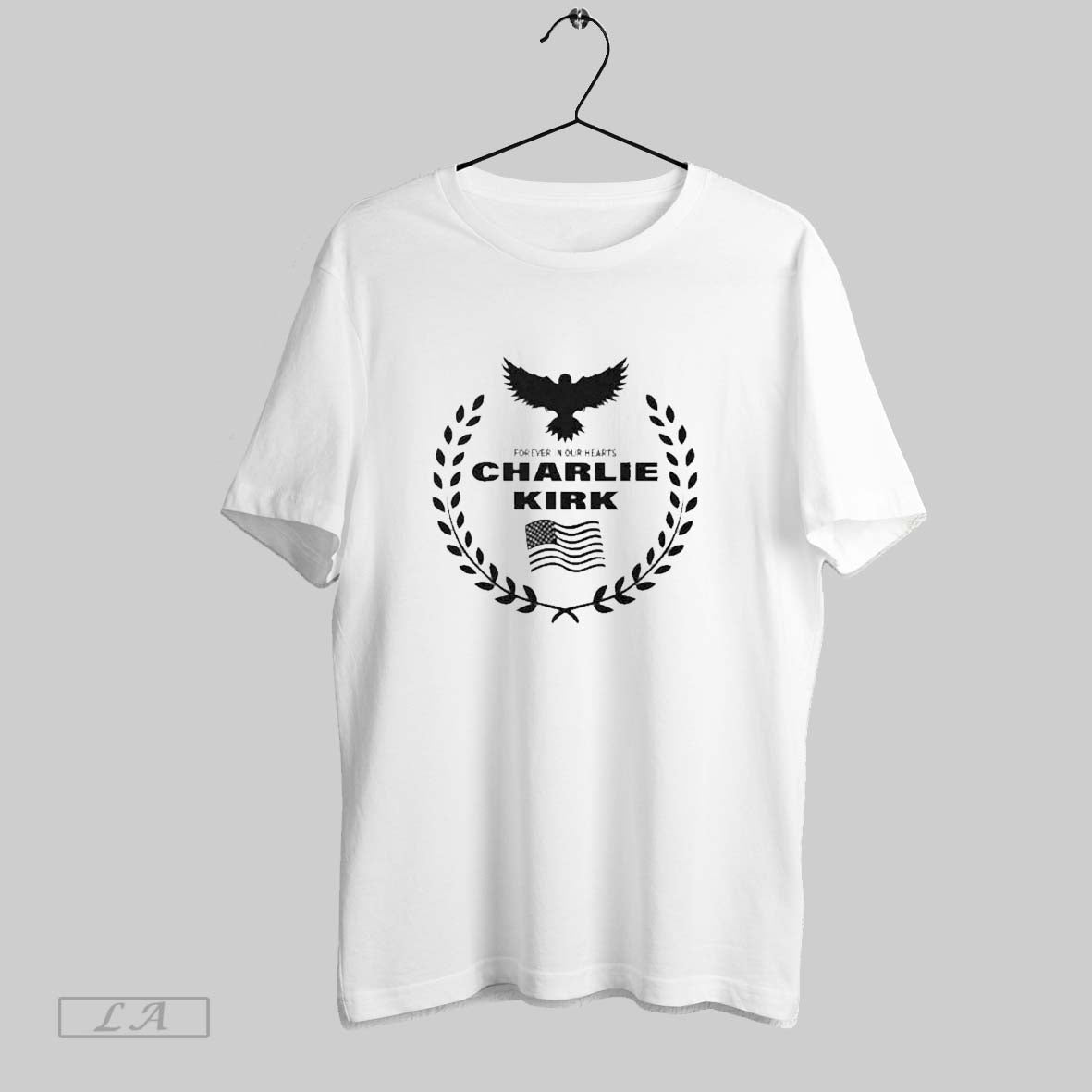 Original Charlie Kirk Forever Our Hearts Sweatshirt Premium Apparel