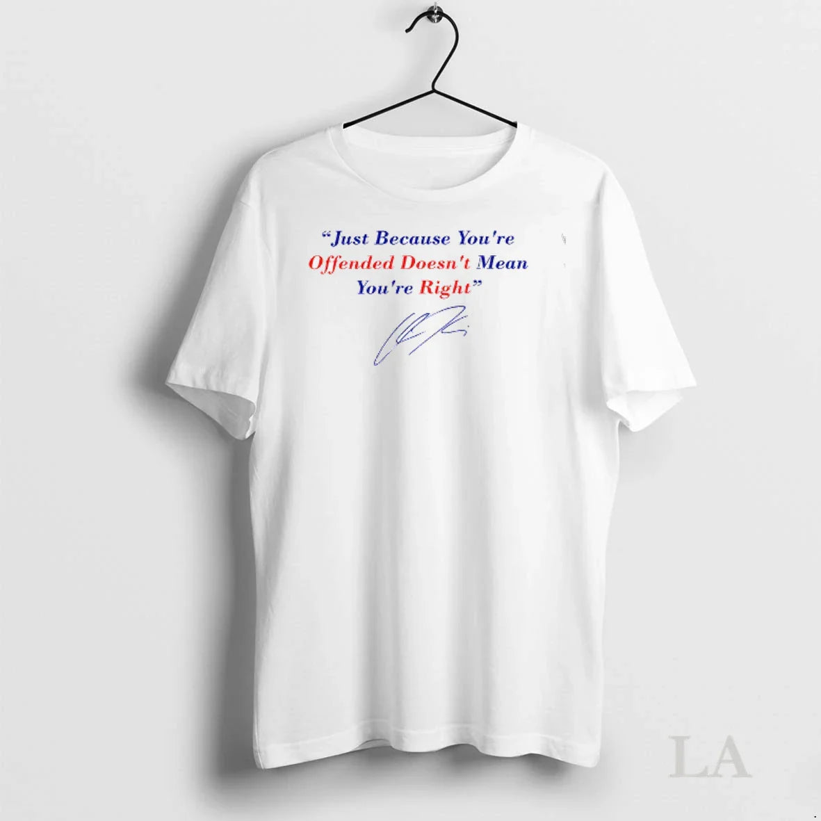 Original Charlie Kirk Freedom Just Because Youre Offended Doesnt Mean