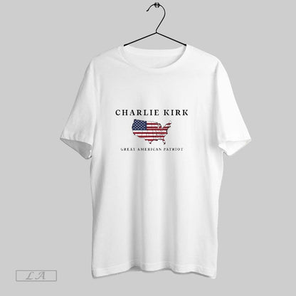 Original Charlie Kirk Great American Patriot Hoodie Vintage Fashion