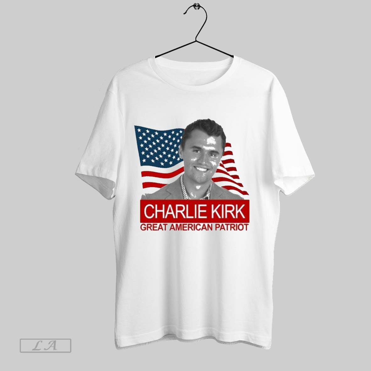 Original Charlie Kirk Great American Patriot Usa Tribute TShirt