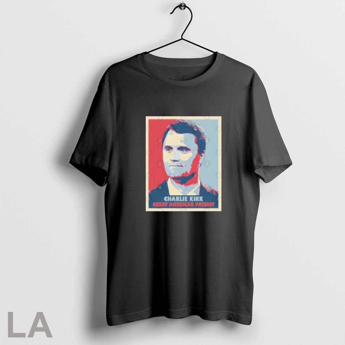 Original Charlie Kirk Great American Patriotic Hope Tee Exclusive