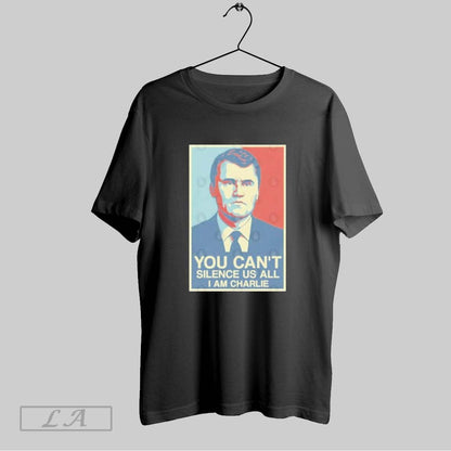 Original Charlie Kirk Hope You Cant Silence Us All Long Sleeve Unique