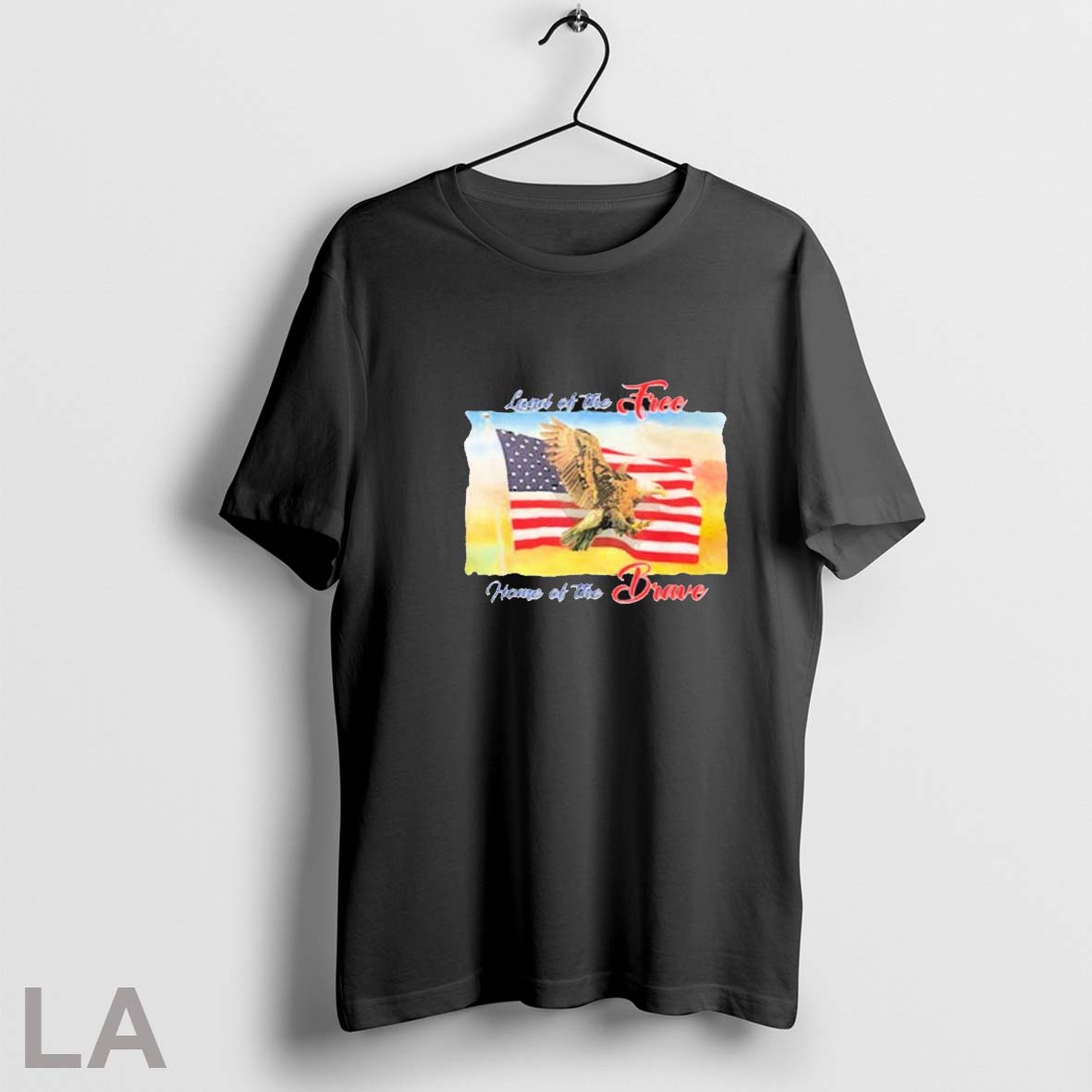 Original Charlie Kirk Land Free Home Brave American Flag Sweatshirt