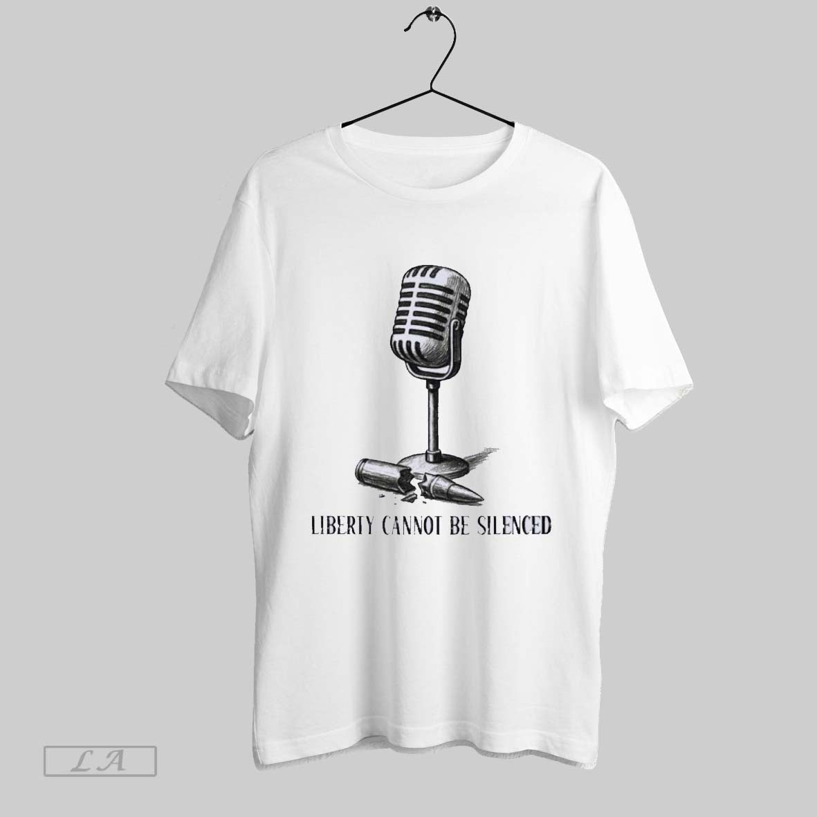 Original Charlie Kirk Liberty Cannot Be Silenced Tee Designer Apparel