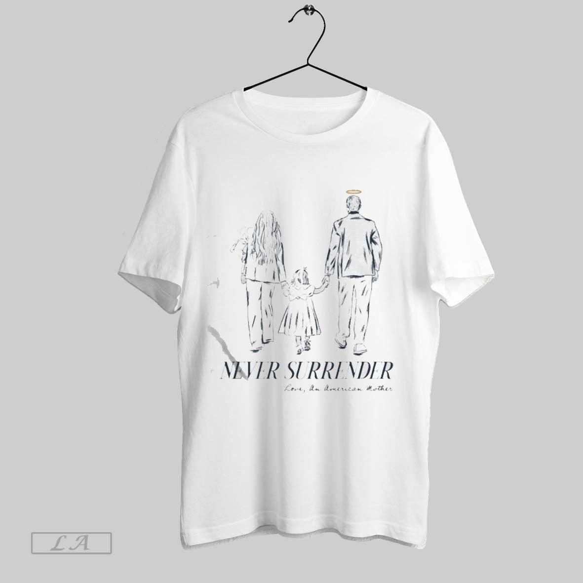 Original Charlie Kirk Never Surrender Love American Mother TShirt