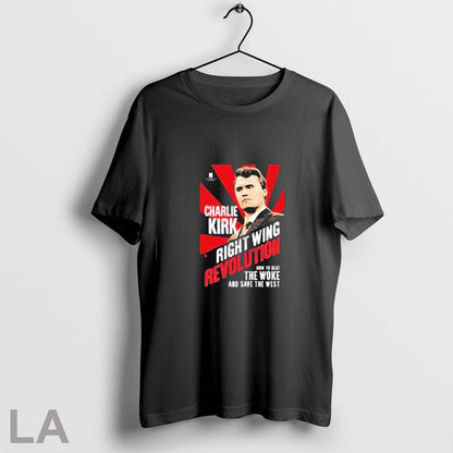 Original Charlie Kirk Right Wing Revolution Parody Sweatshirt Classic