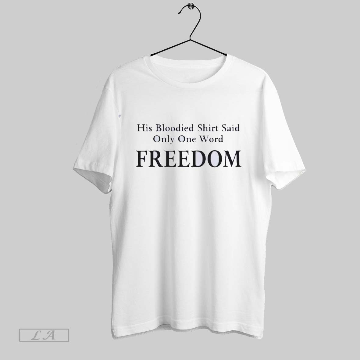 Original Charlie Kirk Said Only One Word Freedom Shirt Retro Art