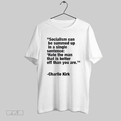 Original Charlie Kirk Socialism Can Be Summed Up Single Hoodie